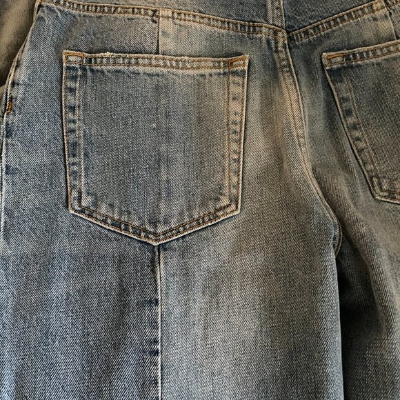 ONE OF ONE FROM FREE PEOPLE ARCHIVES! The Originals Patchwork Denim Pants 30" - Picture 12 of 13